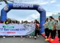 Ketua Dewan Perwakilan Rakyat Daerah (DPRD) Kota Balikpapan, Alwi Al Qadri, turut hadir pada uji coba CFD Grand City, Minggu pagi, 17 November 2024.