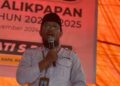 Perusahaan Umum Daerah Tirta Manuntung Balikpapan (PTMB) menyampaikan penjelasan mengenai kondisi air baku dalam reses anggota DPRD, Muliati.
