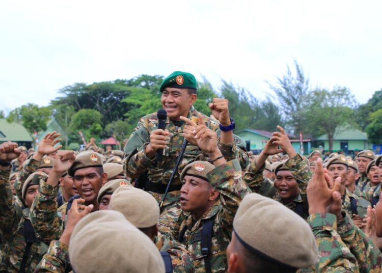 Resmi Ditutup, Latihan Dasar Kemiliteran Komponen Cadangan Matra Darat Gelombang II Mencetak Ratusan Personel di Wilayah Kodam VI/Mulawarman