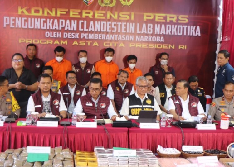 Polri Ungkap Jaringan Narkoba Clandestine Lab di Bali, Nilai Barang Bukti Capai Rp 1,5 Triliun