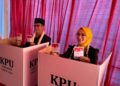 Nyoblos di TPS Kampung Halaman, Rahmad Mas’ud Serukan Partisipasi Warga
