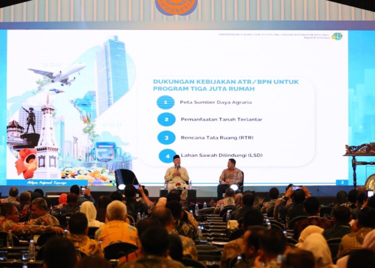 Beri Dukungan Kebijakan bagi Pembangunan Tiga Juta Rumah, Menteri Nusron Alokasikan 79 Ribu Hektare Tanah dari Tanah Telantar