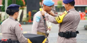 Satgas FPU V MINUSCA Kembali, Sat Brimob Polda Kaltim Sambut Penuh Kebanggaan
