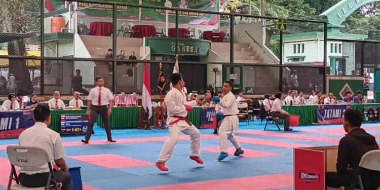 Kodam VI/Mulawarman Raih 11 Medali di Kejuaraan Karate Piala Dankodiklatad