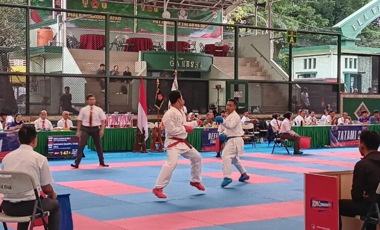 Kodam VI/Mulawarman Raih 11 Medali di Kejuaraan Karate Piala Dankodiklatad