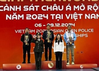 Tim Taekwondo Garuda Bhayangkara Presisi Raih Juara Umum ke-2 di Kejuaraan Polisi Terbuka Vietnam