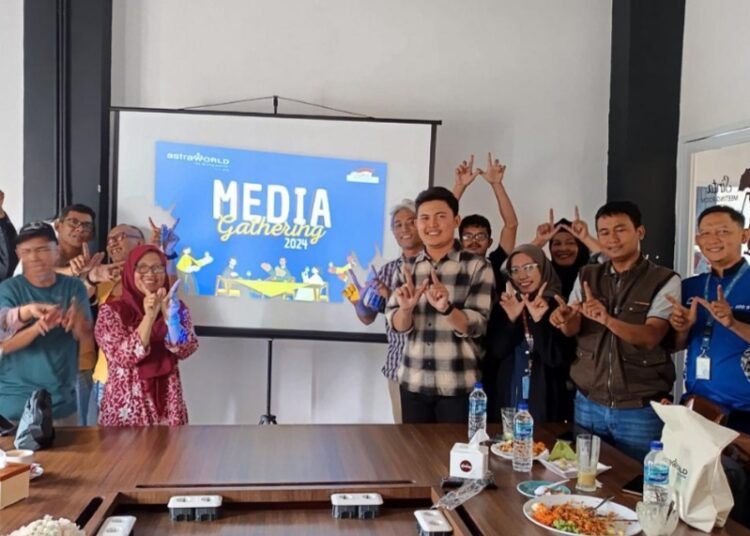 Jumpa wartawan AstraWorld di Balikpapan, Kamis 12 Desember 2024