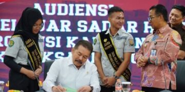Duta Pelajar Sadar Hukum Kaltim Berdialog dengan Jaksa Agung, Bahas Judi Online hingga Narkoba