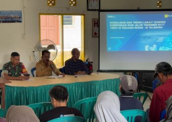 Sambut Tahun Baru Penuh Semangat, PLN UIP KLT Laksanakan Sosialisasi dan Tindak Lanjut Kompensasi ROW SUTT 150kV GI Tanjung Redeb – GI Talisayan