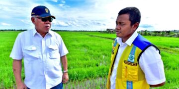 Kepala Otorita IKN Tinjau Daerah Irigasi Rawa Sebakung untuk Dukung Swasembada Pangan Nasional