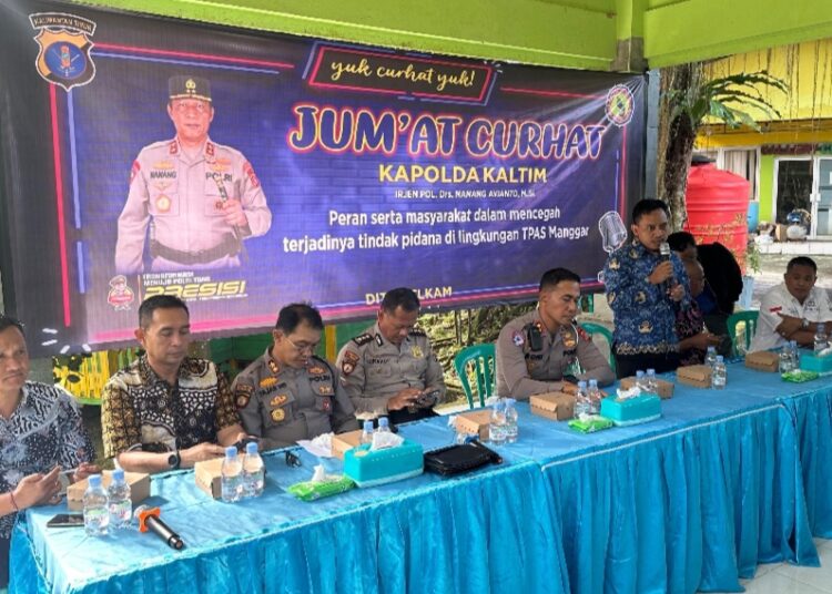 Gelar Dialog ‘Jumat Curhat’, Polda Kaltim Ajak Masyarakat Berperan dalam Mencegah Tindak Pidana