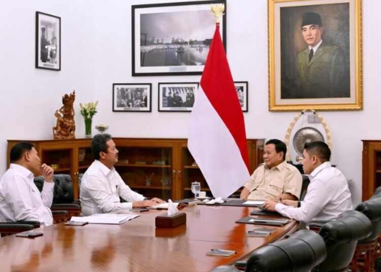 Presiden Prabowo Panggil Menteri KKP Terkait Pagar Laut Ilegal di Tangerang