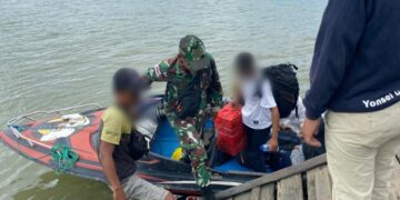 Satgas Pamtas RI-Malaysia Gagalkan Pengiriman Lima Pekerja Migran Ilegal di Nunukan