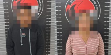 Polres Kutai Kartanegara Amankan Pasangan Suami Istri Terlibat Narkoba