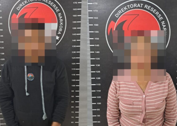 Polres Kutai Kartanegara Amankan Pasangan Suami Istri Terlibat Narkoba