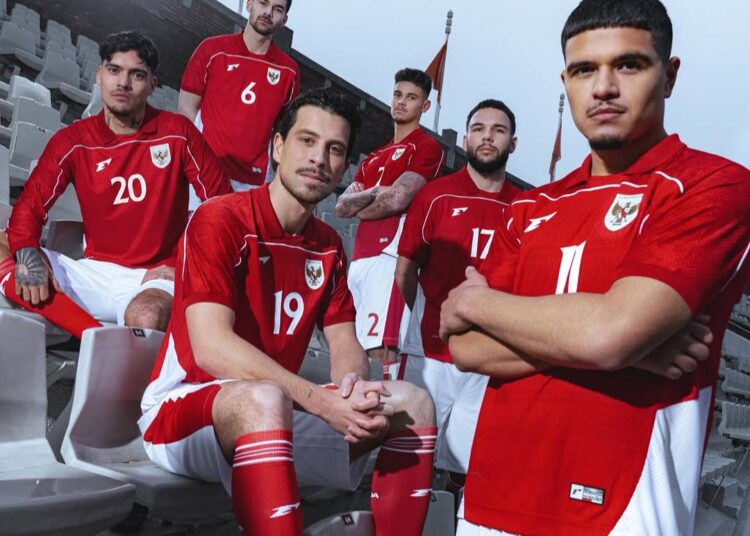 Erspo Luncurkan Jersey Baru Timnas Indonesia Bertema “Indonesia Pusaka” untuk Kualifikasi Piala Dunia 2026