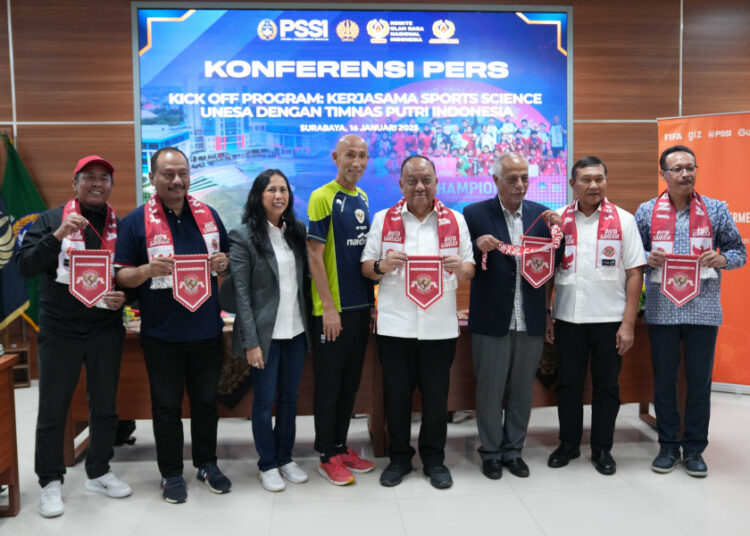 PSSI Gandeng UNESA untuk Kembangkan Sport Science Timnas Putri Indonesia