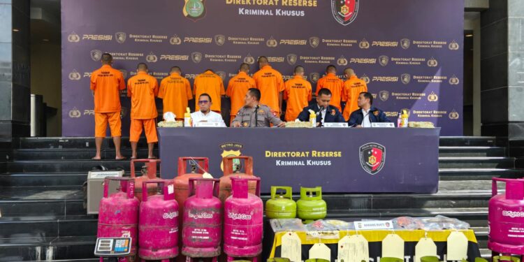 Polisi Ungkap Kasus Pengoplosan Gas Elpiji di Bekasi dan Jakarta