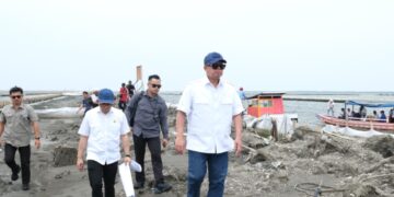 Tinjau Lokasi Terindikasi Manipulasi Data di Kawasan Pagar Laut Bekasi, Menteri Nusron Akan Tindak Tegas Pelaku