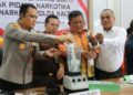 Polda Kaltim Musnahkan 488,9 Gram Sabu dan 154 Butir Pil Ekstasi