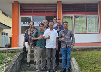 Rekan Media Samarinda Lakukan Kunjungan Silaturahmi ke Kantor JMSI Balikpapan