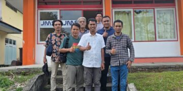 Rekan Media Samarinda Lakukan Kunjungan Silaturahmi ke Kantor JMSI Balikpapan