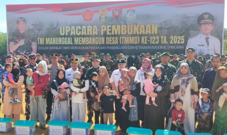 TMMD ke-123 di Balikpapan Dorong Peningkatan Infrastruktur dan Kesejahteraan Warga