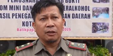 Kepala Satuan Polisi Pamong Praja (Satpol PP) Balikpapan, Boedi Liliono.