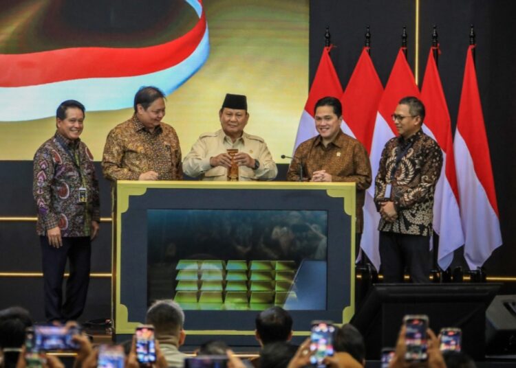 Presiden Prabowo Resmikan Layanan Bank Emas Pegadaian, BRI Group Semakin Optimis Perkuat Ekonomi Nasional