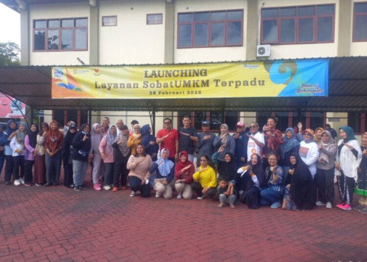Peluncuran layanan Sobat UMKM Terpadu pada Jumat, 28 Februari 2028