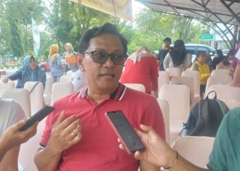 Kepala Dinas Koperasi, Usaha Mikro, Kecil, Menengah, dan Perdagangan (DKUMKMP) Balikpapan, Heru Ressandy.