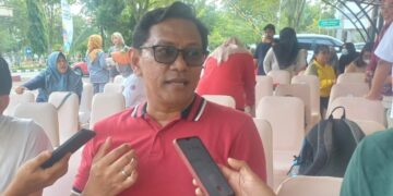 Kepala Dinas Koperasi, Usaha Mikro, Kecil, Menengah, dan Perdagangan (DKUMKMP) Balikpapan, Heru Ressandy.