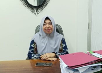 Kepala Bidang Penataan dan Peningkatan Kapasitas Lingkungan Dinas Lingkungan Hidup (DLH) PPU, Nuryulianita.