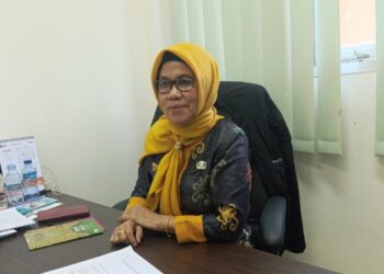 Sekretaris DP3AP2KB PPU, Hj. Nurbayah