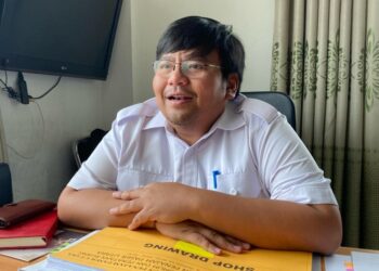 Kepala Bidang Bina Marga Dinas PUPR PPU, Petriandy Ponganton Pasulu