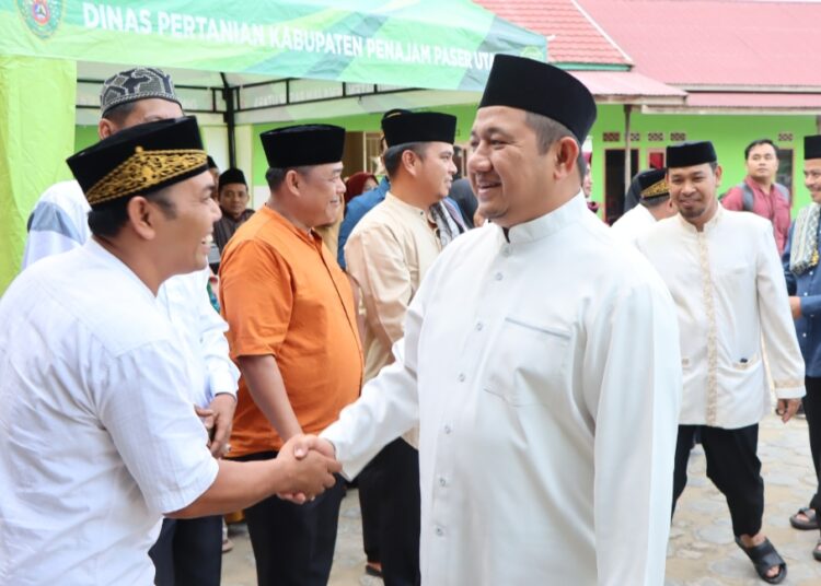Safari Ramadhan di Masjid Nurul Hikmah, Desa Babulu Darat, Kecamatan Babulu, pada Kamis (6/3/2025)