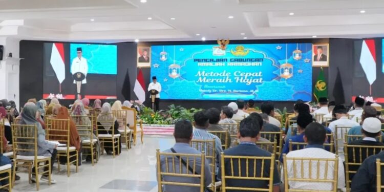 Pengajian Gabungan Amaliah Ramadan bagi Aparatur Sipil Negara (ASN) di lingkungan Pemerintah Kota Balikpapan pada Jumat 7 Maret 2025.