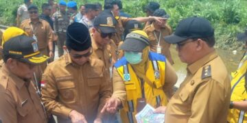 Peninjauan lokasi proyek, Senin 10 Maret 2025