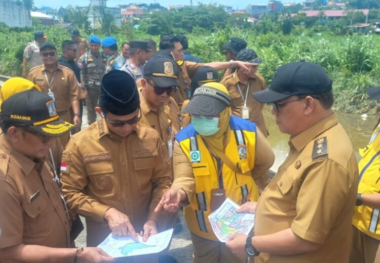 Peninjauan lokasi proyek, Senin 10 Maret 2025