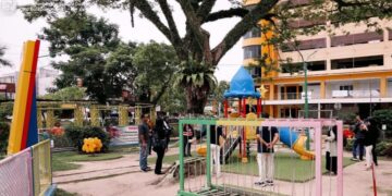 Ruang Bermain Ramah Anak (RBRA) di Taman Bekapai Balikpapan