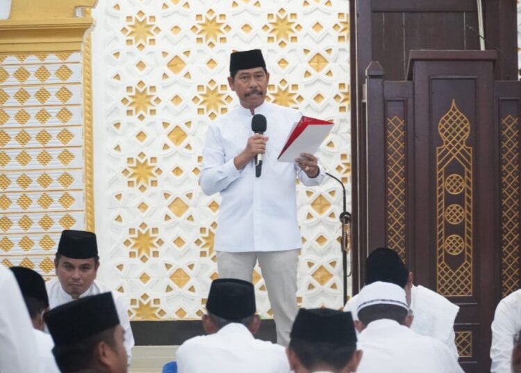 Safari Ramadan 2025 yang diadakan di Masjid Darussalam, Kelurahan Waru, Kecamatan Waru, pada Minggu, 9 Maret 2025.