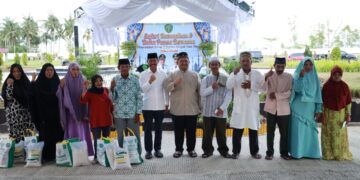 Safari Ramadan di Halaman Rumah Jabatan (Rujab) Bupati PPU pada Selasa, 4 Maret 2025