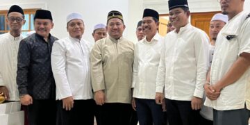 Bupati Penajam Paser Utara (PPU), Mudyat Noor, di acara buka puasa bersama