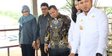 Peresmian kandang Intensive Farming System (INFASY) di Penangkaran Rusa Api-Api, Kecamatan Waru, Kabupaten PPU