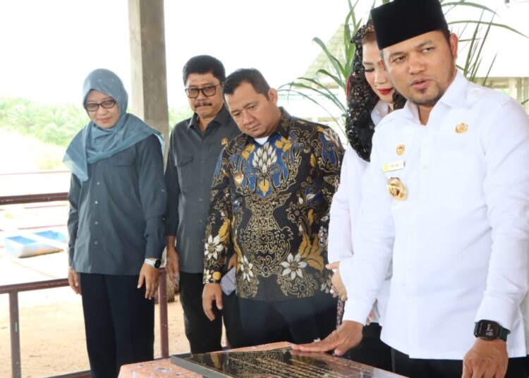 Peresmian kandang Intensive Farming System (INFASY) di Penangkaran Rusa Api-Api, Kecamatan Waru, Kabupaten PPU