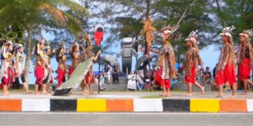 Data Disparpora mencatat total 40.720 wisatawan mengunjungi Pantai Manggar selama periode libur lebaran