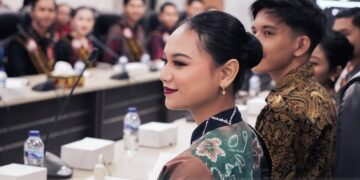 Audiensi ini bagian dari rangkaian pembekalan yang difasilitasi oleh Dinas Pariwisata Pemuda dan Olahraga (Disparpora) menjelang malam puncak pemilihan.