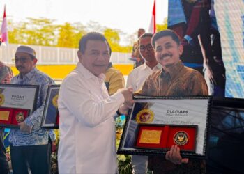 Pasca Idul Fitri, Binda Kalsel Resmikan Kantor Baru dan Berikan Penghargaan kepada Mitra Strategis