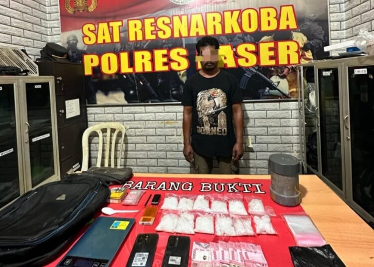 Polres Paser Ungkap Peredaran Sabu Setengah Kilogram, Modus Simpan dalam Pipa Paralon