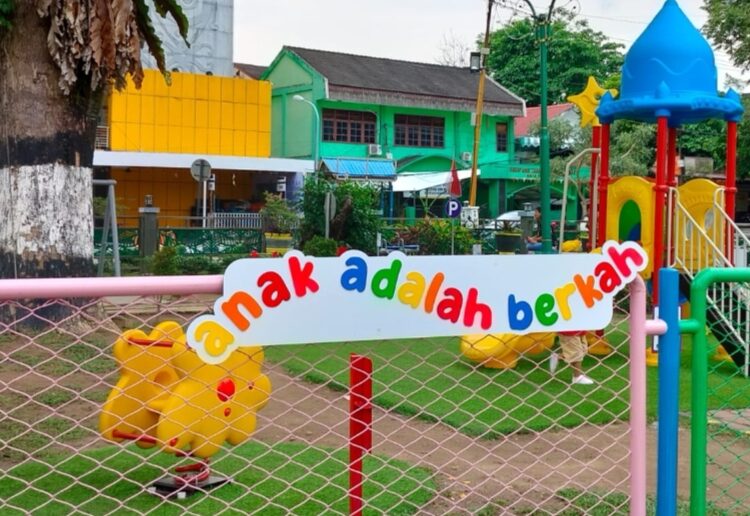 Taman Bekapai, taman bermain ramah anak